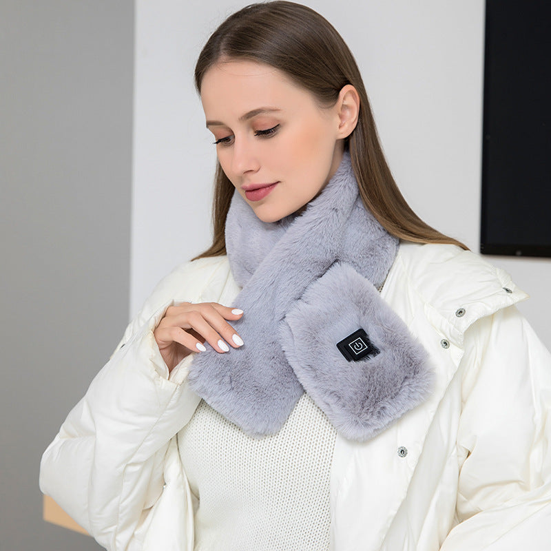 USB Electric Heated Neck Wrap Scarf for Women-Vyana Collective