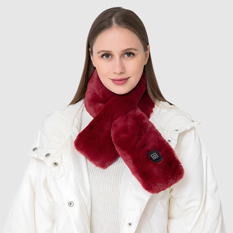 USB Electric Heated Neck Wrap Scarf for Women-Vyana Collective