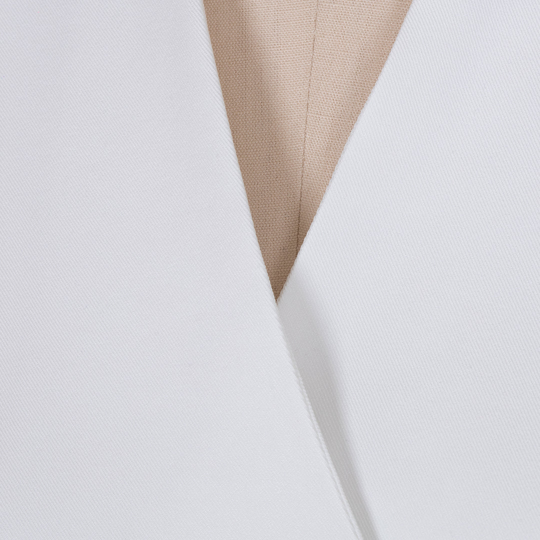 White Lapel Blazers-Vyana Collective
