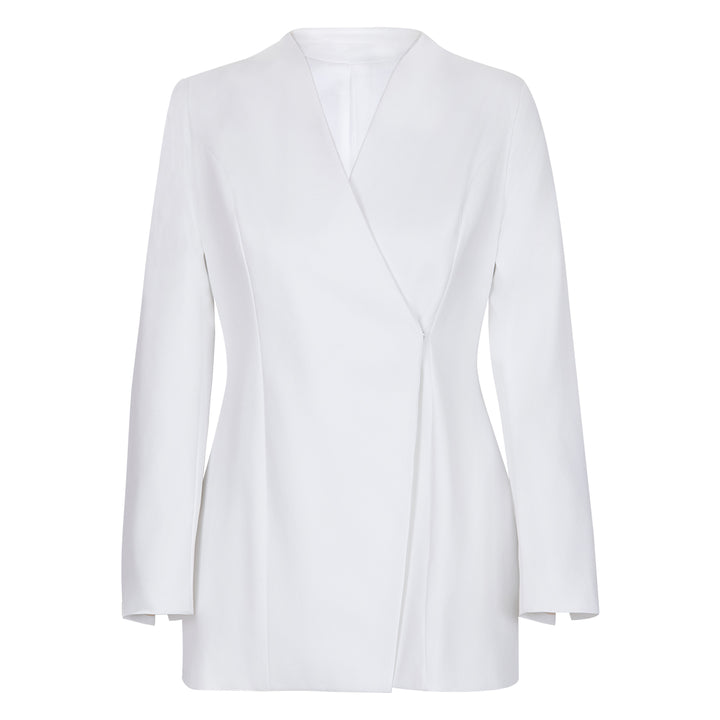 White Lapel Blazers-Vyana Collective