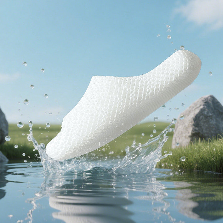 Women’s 3D Printed Slip-On Slippers-Vyana Collective