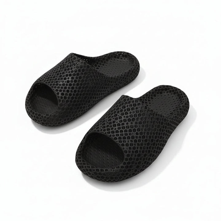Women’s 3D Printed Slip-On Slippers-Vyana Collective