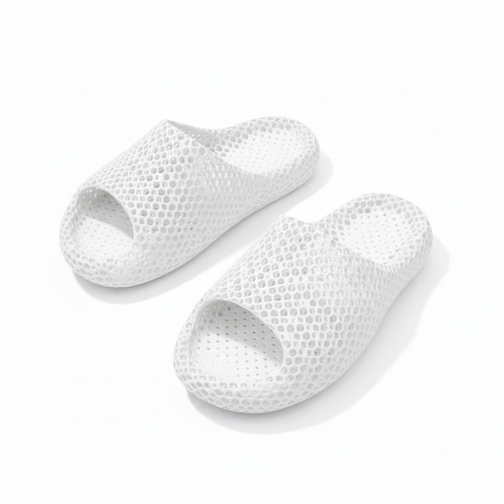 Women’s 3D Printed Slip-On Slippers-Vyana Collective
