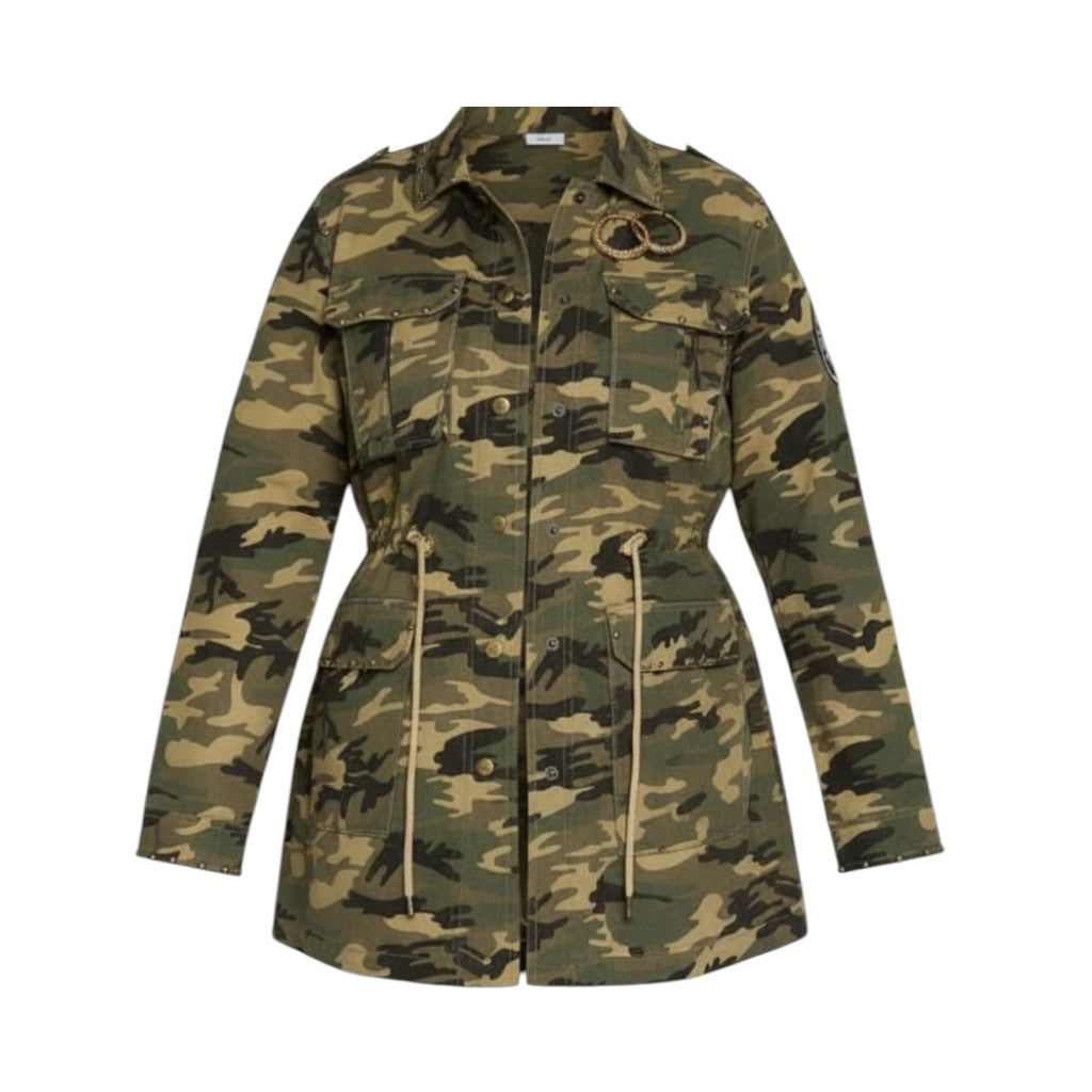 Women's Camouflage Work-From-Home Jacket-Vyana Collective