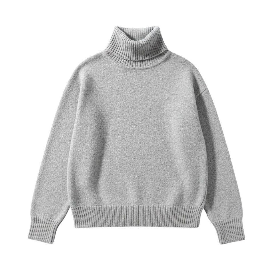 Women’s Cashmere Turtleneck Sweater-Vyana Collective