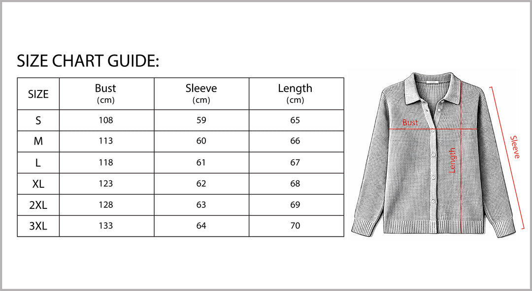 Women’s Casual Button Knit Lapel Sweater-Vyana Collective