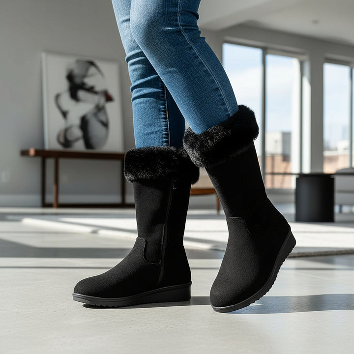 Women’s Casual Long Winter Boots-Vyana Collective