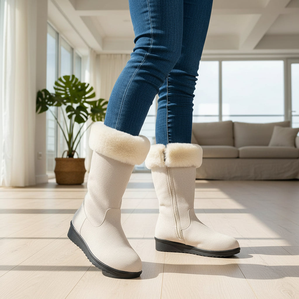 Women’s Casual Long Winter Boots-Vyana Collective