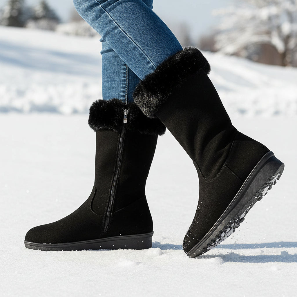 Women’s Casual Long Winter Boots-Vyana Collective