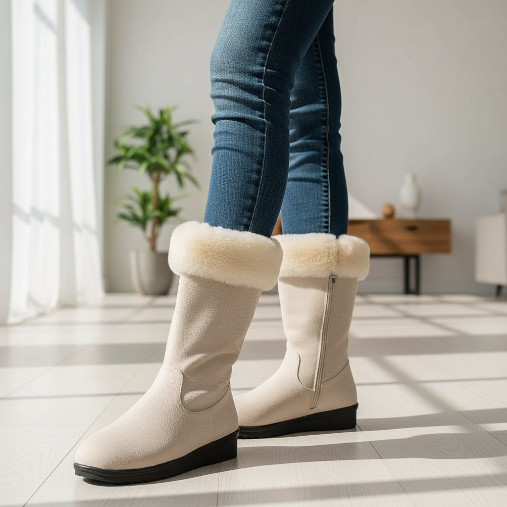 Women’s Casual Long Winter Boots-Vyana Collective