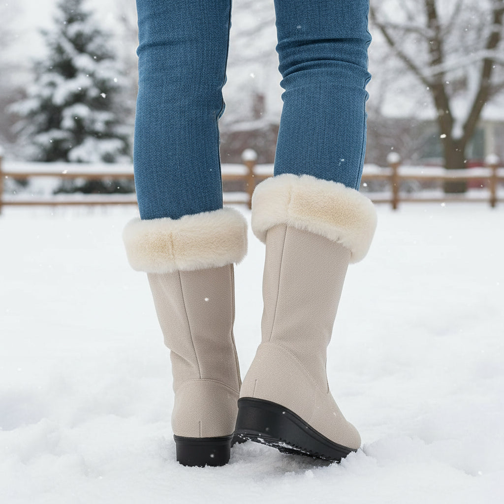 Women’s Casual Long Winter Boots-Vyana Collective