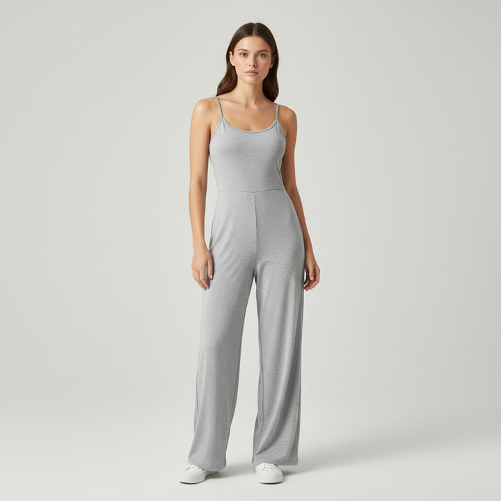 Women's Casual Sleeveless Jumpsuit with Relaxed Fit-Vyana Collective