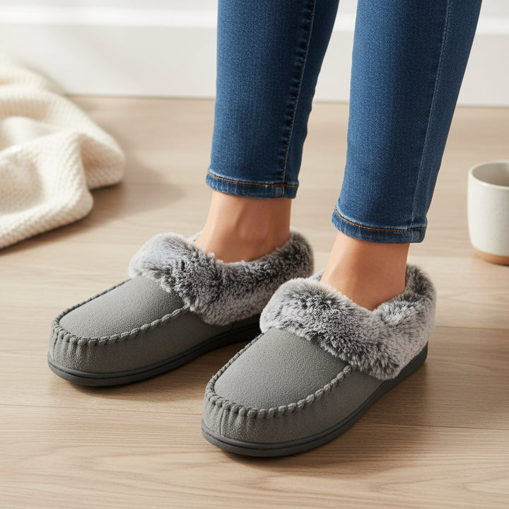 Women’s Cozy Non-Slip Slippers-Vyana Collective