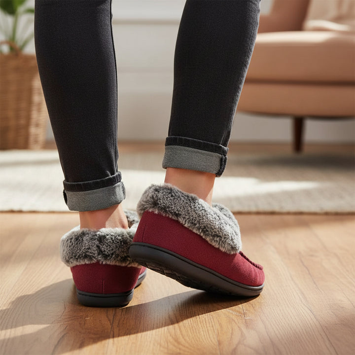 Women’s Cozy Non-Slip Slippers-Vyana Collective