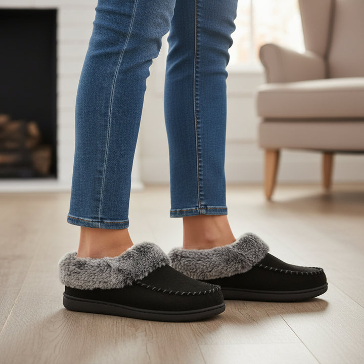 Women’s Cozy Non-Slip Slippers-Vyana Collective