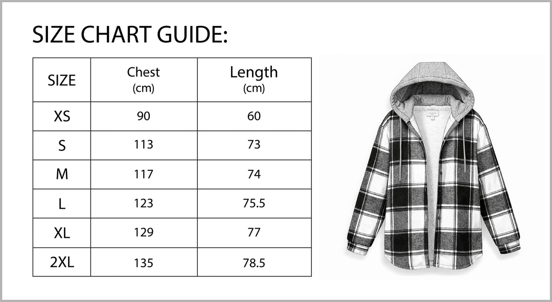 Women’s Cozy Plaid Hooded Jacket-Vyana Collective