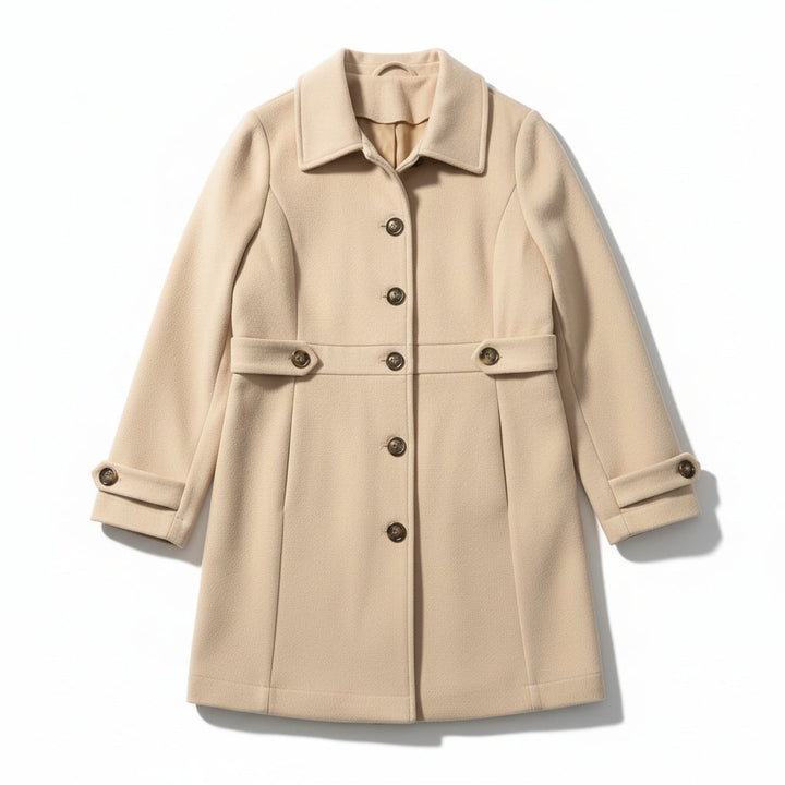 Women’s Elegant Woolen Coat-Vyana Collective