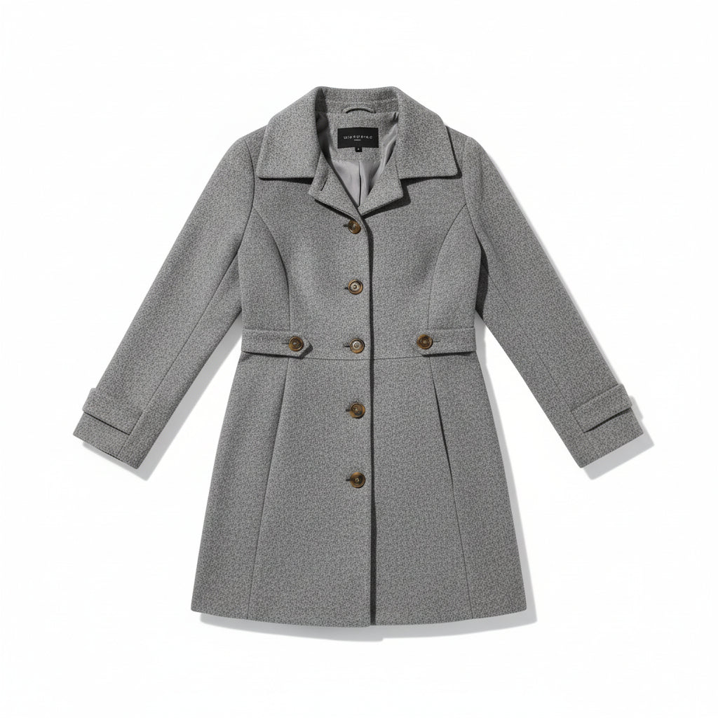 Women’s Elegant Woolen Coat-Vyana Collective