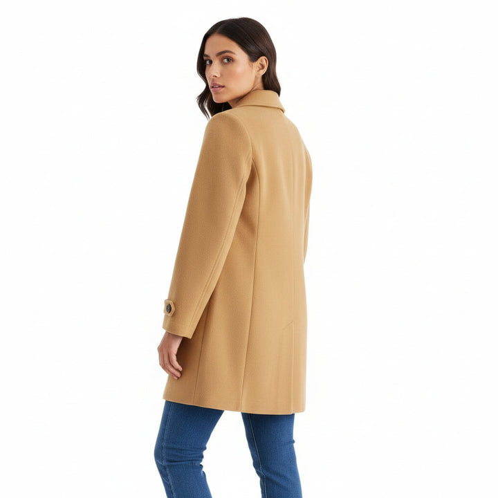 Women’s Elegant Woolen Coat-Vyana Collective