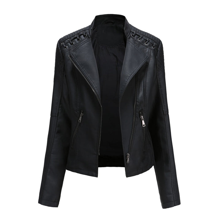 Women’s Faux Leather Jacket for Fall-Vyana Collective