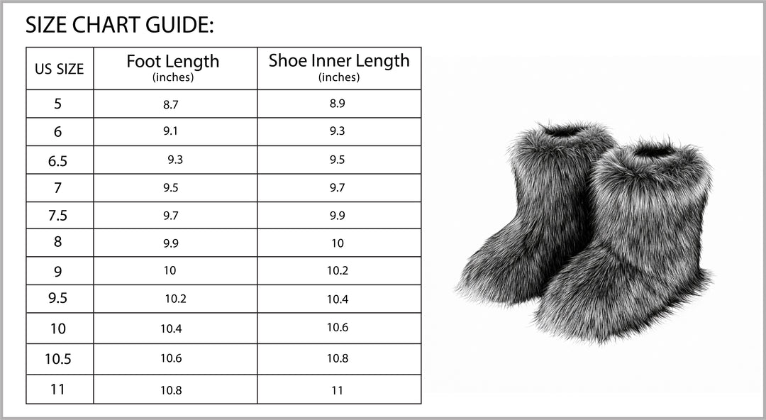 Women’s Fluffy Winter Boots-Vyana Collective
