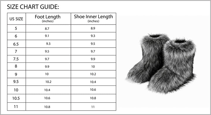 Women’s Fluffy Winter Boots-Vyana Collective
