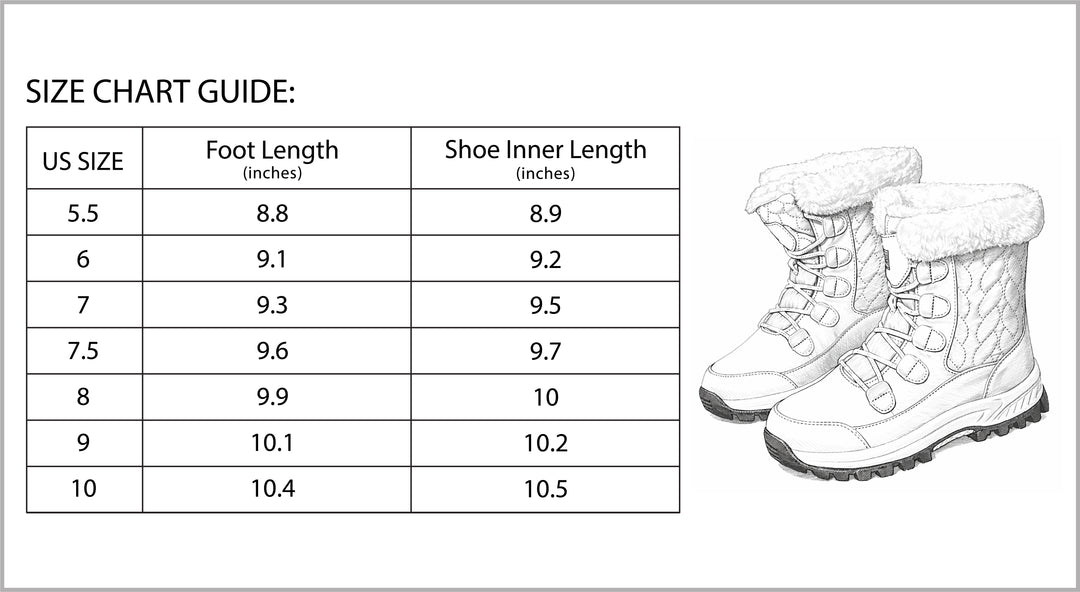 Women’s High-Top Winter Snow Boots-Vyana Collective