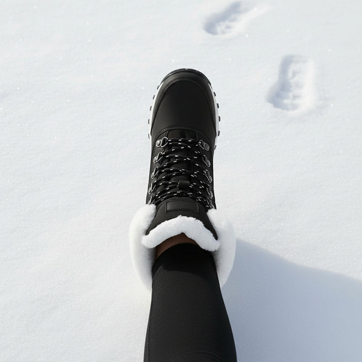 Women’s High-Top Winter Snow Boots-Vyana Collective