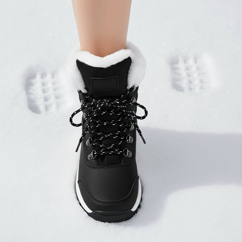 Women’s High-Top Winter Snow Boots-Vyana Collective