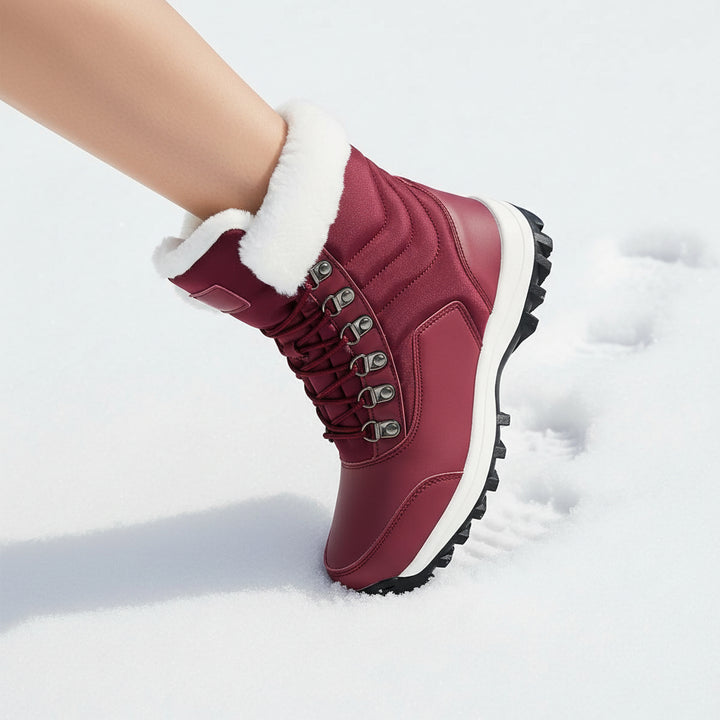 Women’s High-Top Winter Snow Boots-Vyana Collective