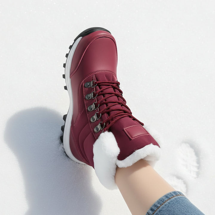 Women’s High-Top Winter Snow Boots-Vyana Collective