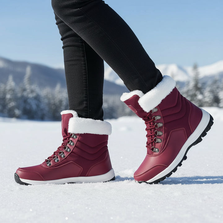 Women’s High-Top Winter Snow Boots-Vyana Collective