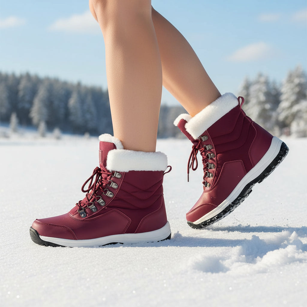 Women’s High-Top Winter Snow Boots-Vyana Collective