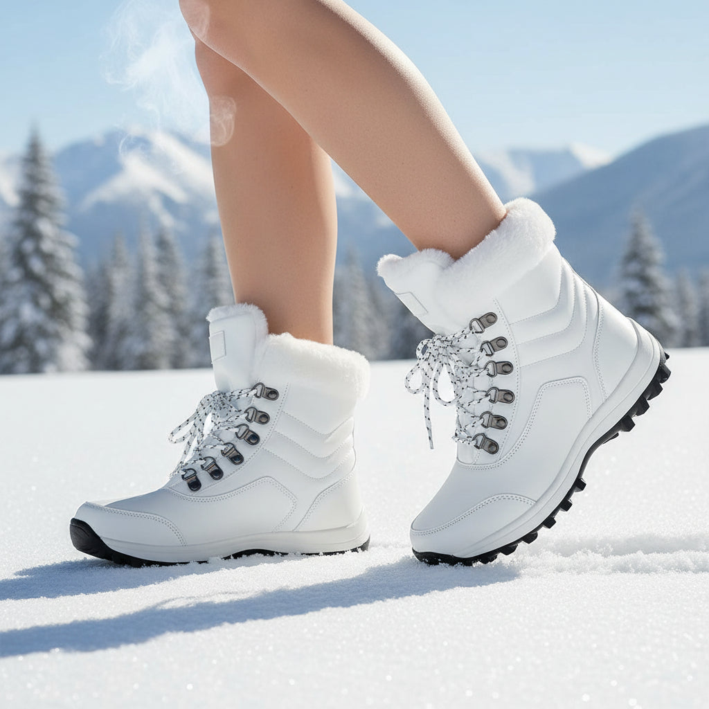 Women’s High-Top Winter Snow Boots-Vyana Collective