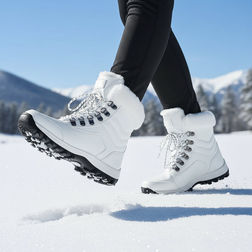 Women’s High-Top Winter Snow Boots-Vyana Collective