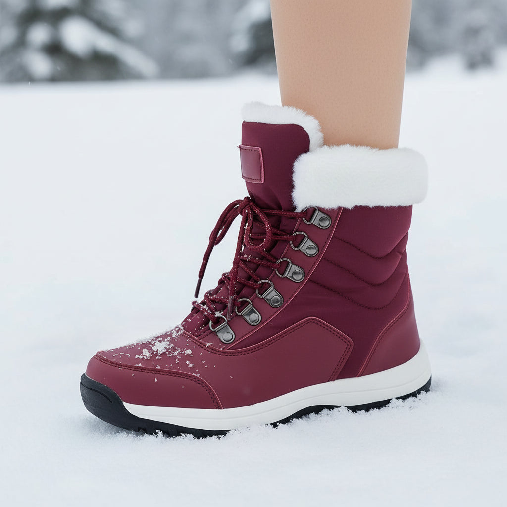 Women’s High-Top Winter Snow Boots-Vyana Collective
