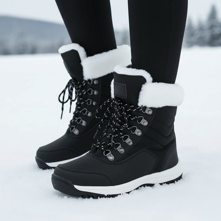 Women’s High-Top Winter Snow Boots-Vyana Collective