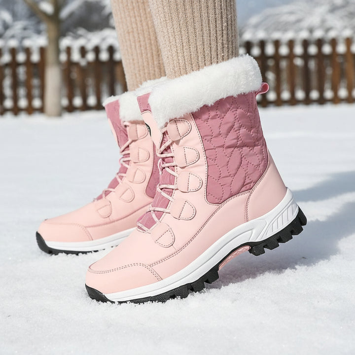 Women’s High-Top Winter Snow Boots-Vyana Collective
