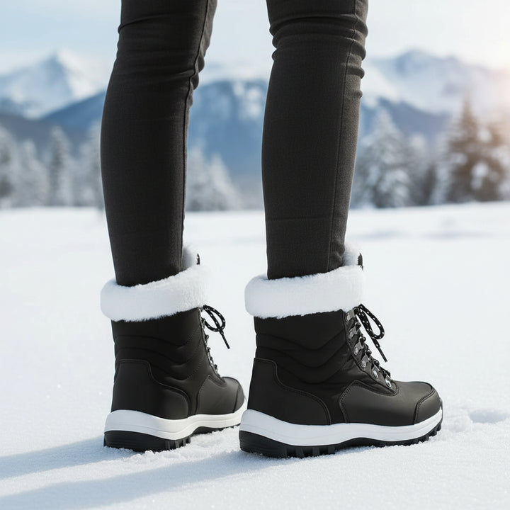 Women’s High-Top Winter Snow Boots-Vyana Collective
