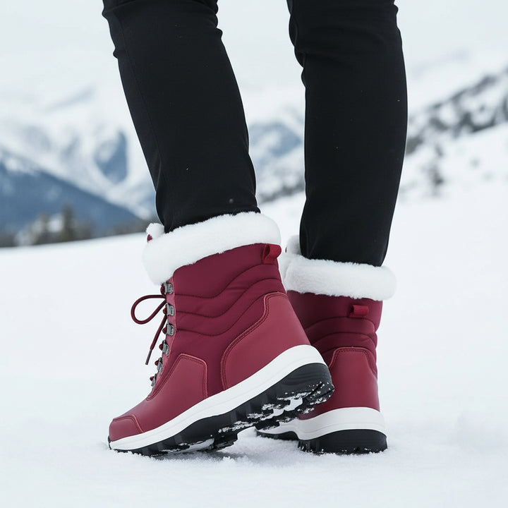 Women’s High-Top Winter Snow Boots-Vyana Collective