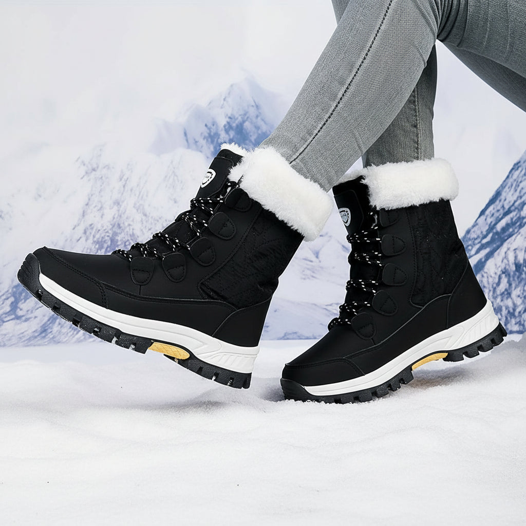 Women’s High-Top Winter Snow Boots-Vyana Collective