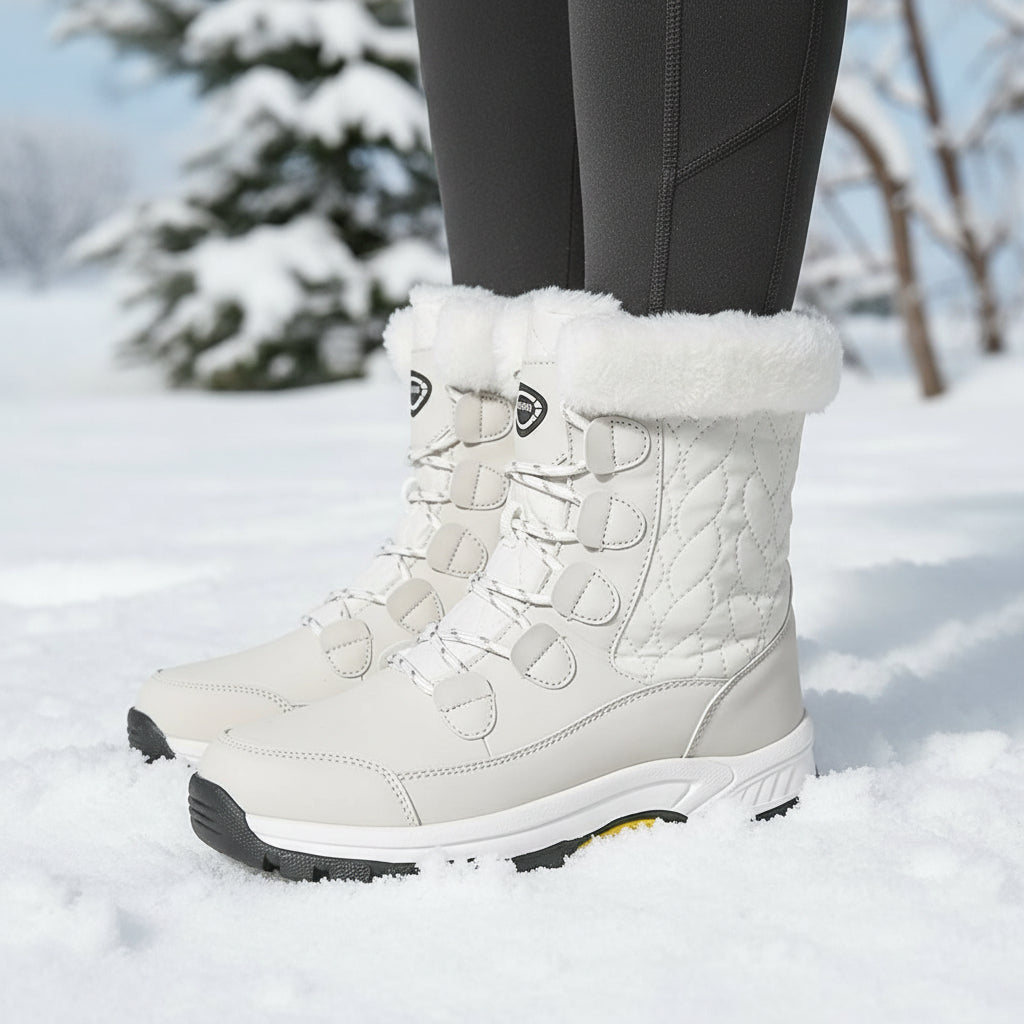 Women’s High-Top Winter Snow Boots-Vyana Collective