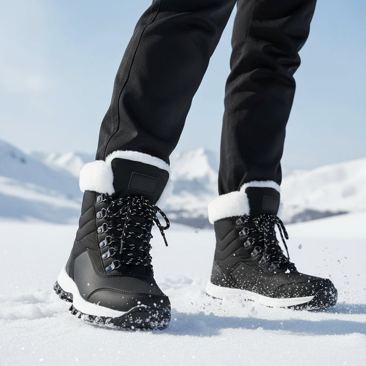 Women’s High-Top Winter Snow Boots-Vyana Collective