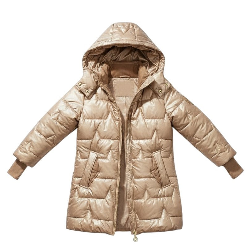 Women's Hooded Cotton Jacket-Vyana Collective