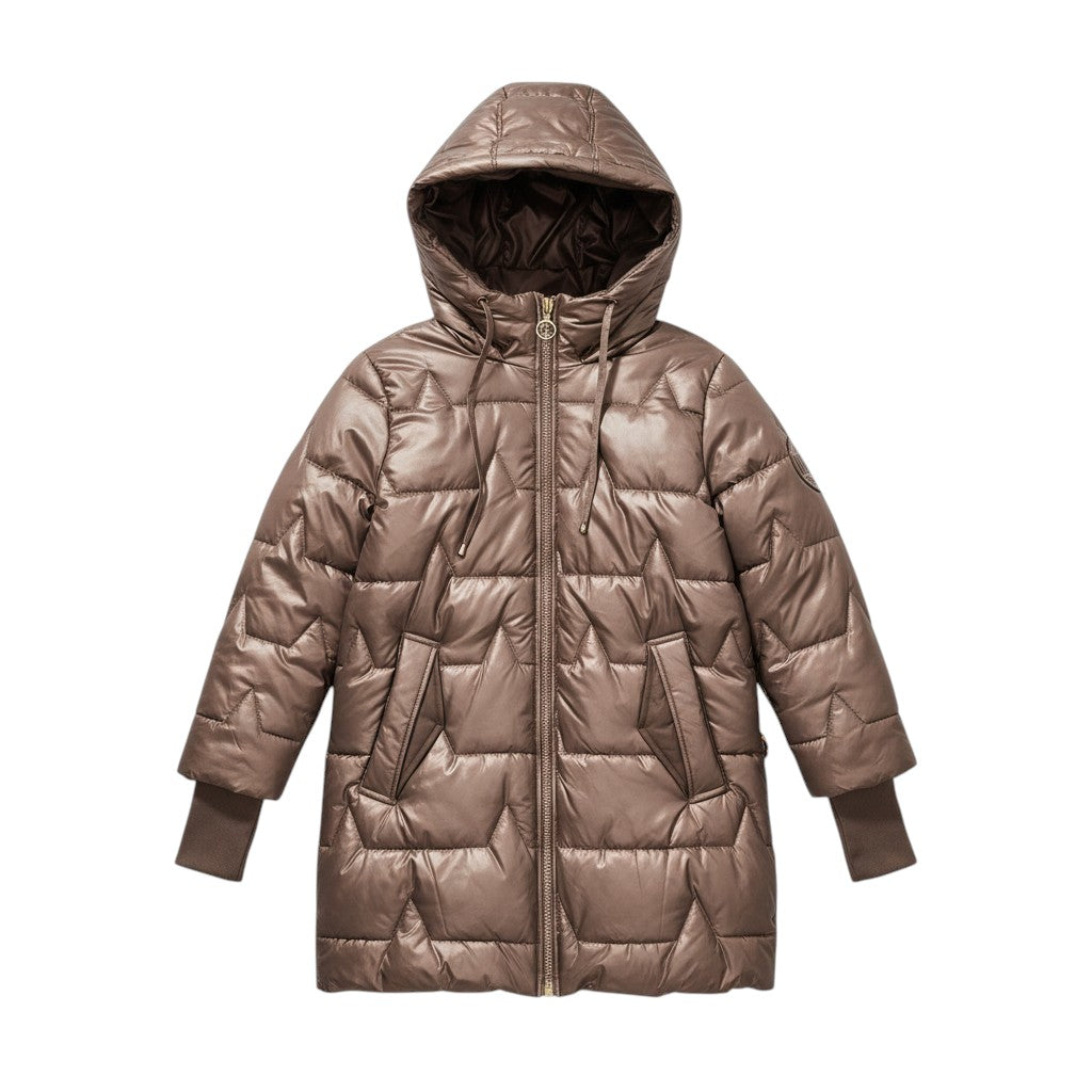 Women's Hooded Cotton Jacket-Vyana Collective