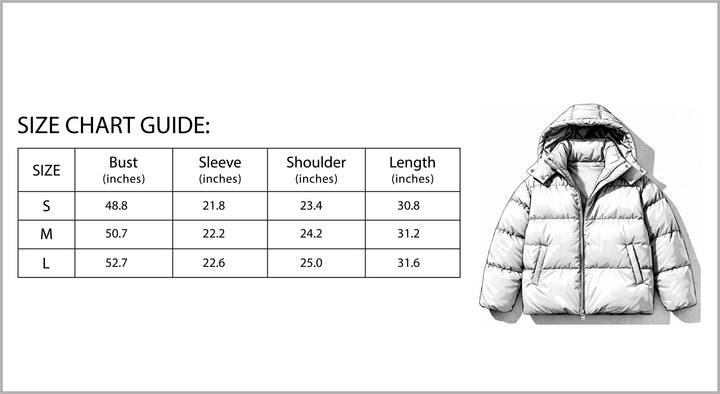 Cozy Winter Parka Removable Hood Jacket-Vyana Collective