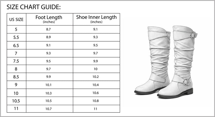 Women’s Knee-High Slip-On Boots-Vyana Collective