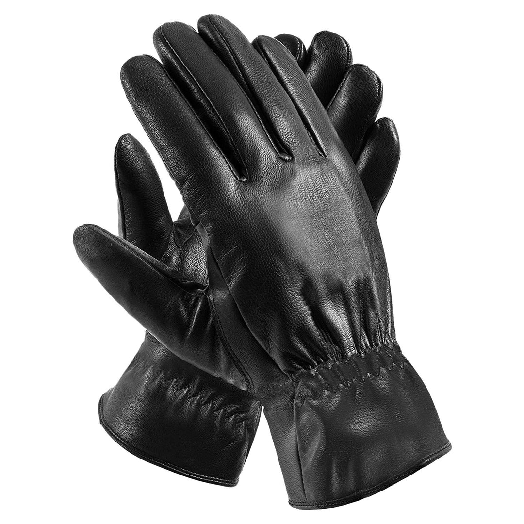 Women’s Leather Winter Gloves-Vyana Collective