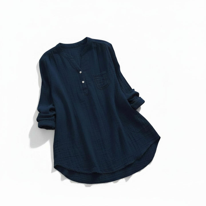 Women’s Lightweight Cotton Shirt-Vyana Collective