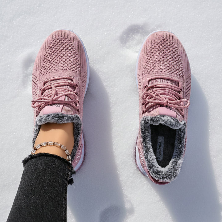 Women’s Lightweight Plush Fleece-Lined Winter Ankle Boots-Vyana Collective